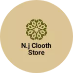 Business logo of N.j clooth store