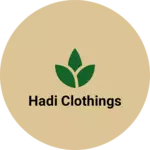 Business logo of Hadi clothings