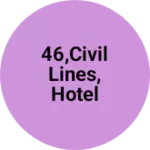 Business logo of 46,Civil Lines, Hotel Uberai AnandBasement Hall