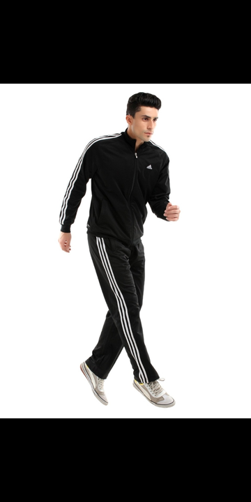 Post image I want 500 pieces of 3 stripes Track Suit in super jet fabric.