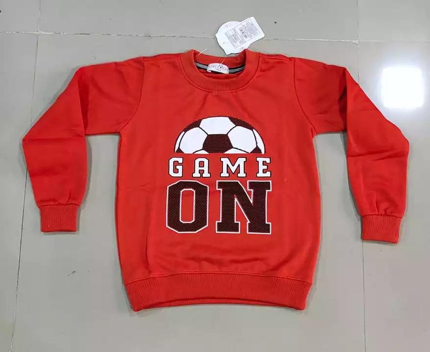 Boy's Branded Sweatshirt  uploaded by Nirman Fab on 11/29/2022