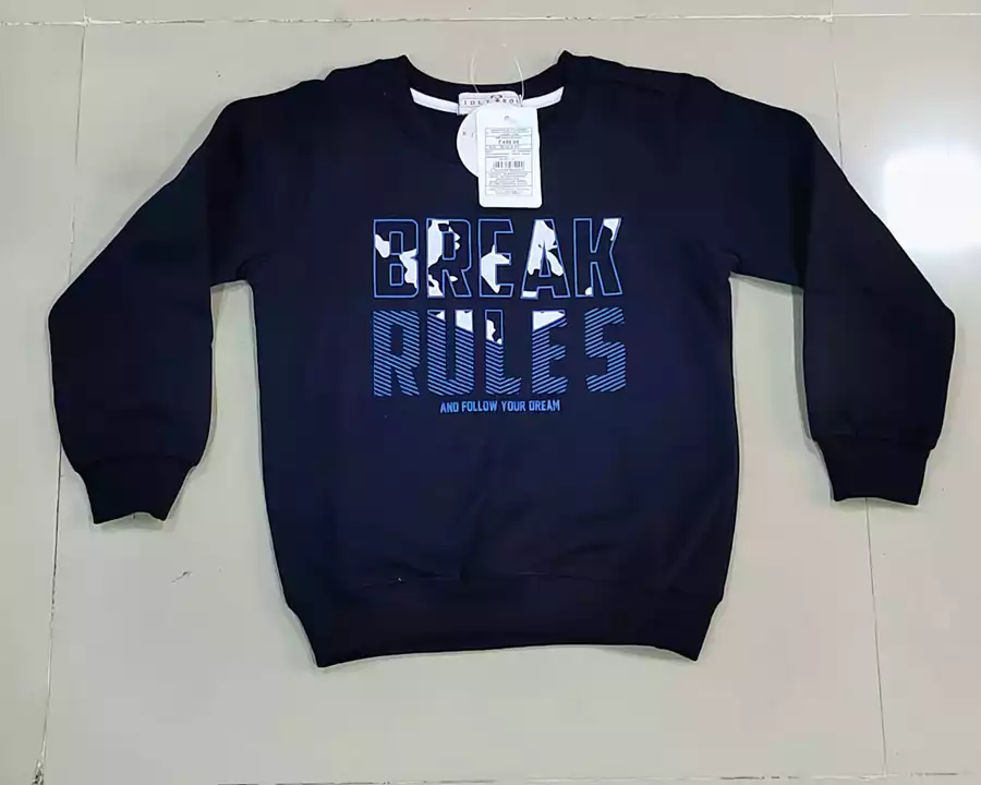 Boy's Branded Sweatshirt  uploaded by Nirman Fab on 11/29/2022