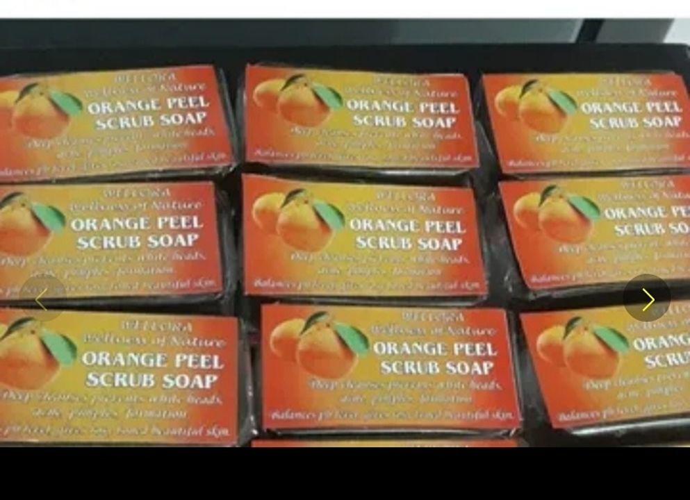 Wellora orange peel soap uploaded by business on 1/26/2021