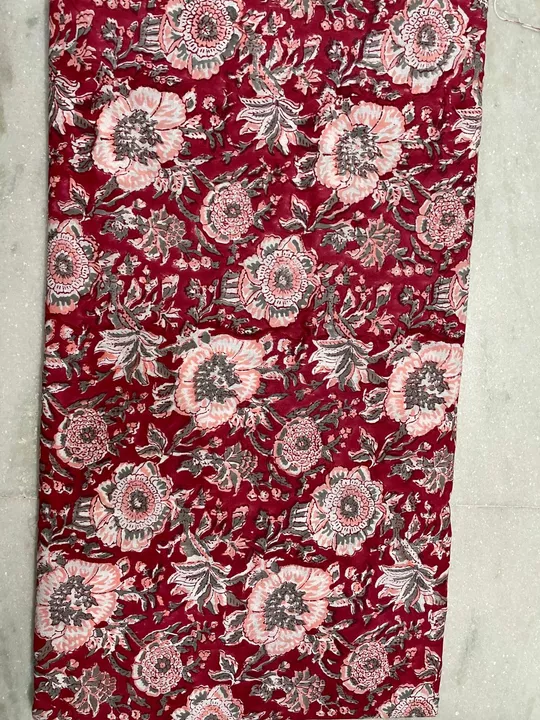 💫Handblock printed cotton Running Fabric uploaded by Shree Siddhivinayak Crafts on 11/29/2022