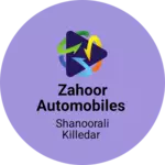 Business logo of Zahoor Automobiles
