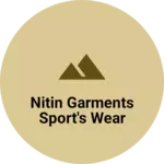 Business logo of Nitin garments sport's wear