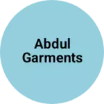 Business logo of Abdul Garments