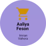 Business logo of AALIYA Fashion 