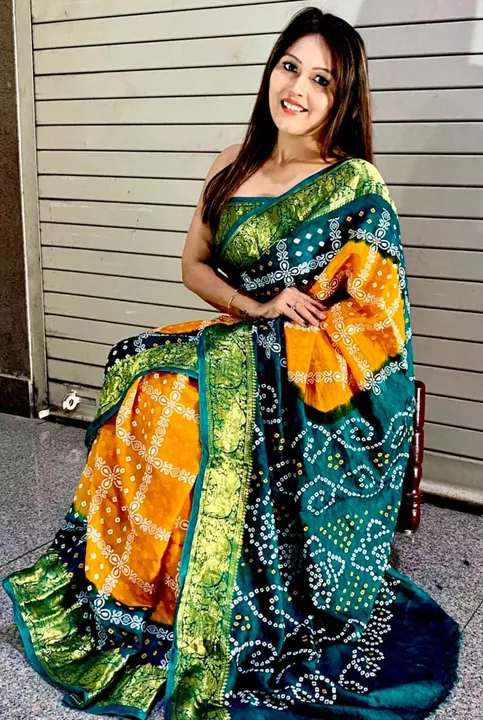 New Gharchola Bandhani Saree uploaded by business on 11/29/2022