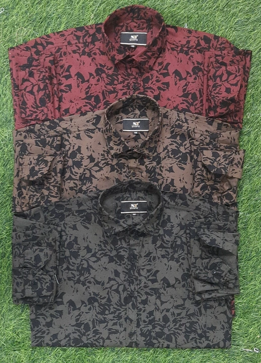 N3 Cotton mens wear heavy print Shirt uploaded by Nishant Traders on 11/29/2022