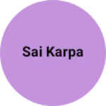 Business logo of Sai karpa