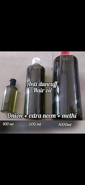 Homemade Onion n methi hair oil.. uploaded by business on 1/26/2021