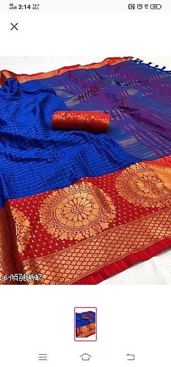 Charvi Fabulous  silk Sarees uploaded by Hamsa Reseller on 1/26/2021