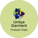 Business logo of Umiya Garment