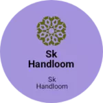 Business logo of Sk handloom chanderi