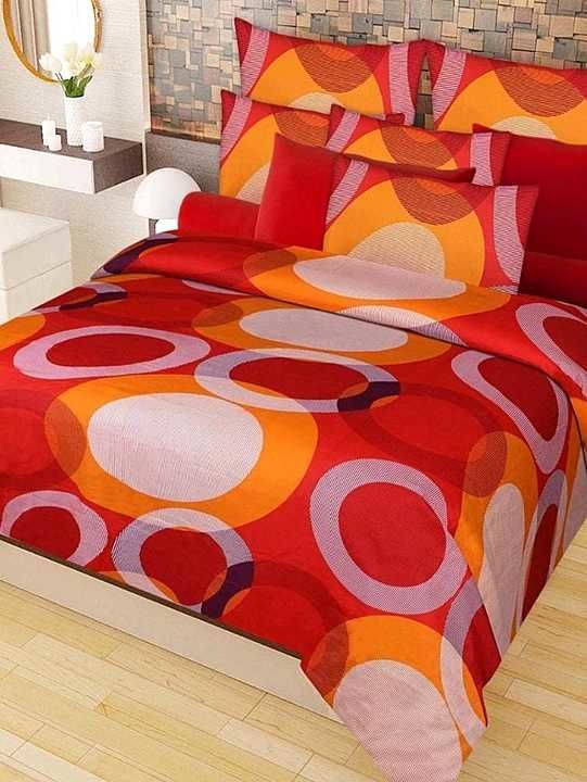 Post image New design added👇🏻👇🏻👇🏻👇🏻👇🏻👇🏻👇🏻

*ITEM NAME- SADHABAHAR*

*Glace Cotton Double Bedsheet With 2 Pillow Covers*

SUPER SOFT PRINTED BEDSHEET SET

IMPORTED

Packet Content : 1 Double bedsheet + 2 Pillow covers

GSM: 130 gsm ( quality) Heavy quality

*PVC PACK* 

Size : Bedsheet 90 x 100 inches
           Pillow covers  28 X 18 inches


Weight : 1 KG

*BOTH FOR ONLINE AND OFFLINE SELLING*

Bulk stock ready

*Special Discount on bulk quantity*