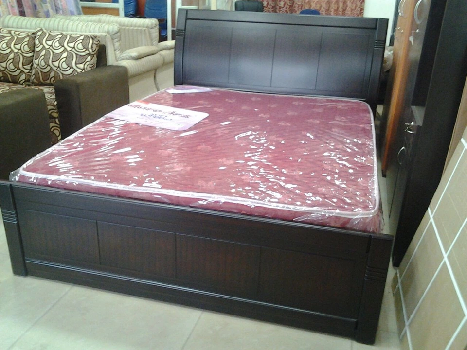 Queen size bed with bottom storage uploaded by business on 11/30/2022
