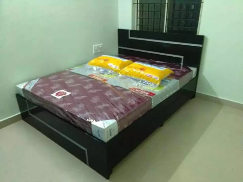 Queen size bed with bottom storage uploaded by Furniture world on 11/30/2022