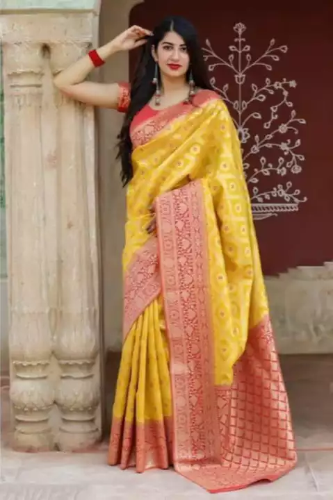 Post image *༺꧁KINGS MAN꧂༻*


⭐ *KINGS MAN PRESENT NEW ELEGANT DESIGN* ⭐️

⭐️🔥 *DESIGN NO. :-KM - NC - 101* 🔥⭐️

🍁 Beautiful Art Silk Jacquard Border Saree With Unstitched Blouse For Women Wedding Wear Party and running use also 🍁

⭐️ *FABRIC* : 😍PURE COTTON SILK😍⭐️

⭐️ *DESIGN* : BEAUTIFUL RICH PALLU AND JACQUARD WORK ON ALL OVER THE SAREE.⭐️

⭐️ *BLOUSE* - CONTRAST EXCLUSIVE JACQUARD BORDER.⭐️

  🔥 *Rate :-649/-* 🔥
 
 *Ready STOCK* 👈 
*100% PREMIUM QUALITY* 👌