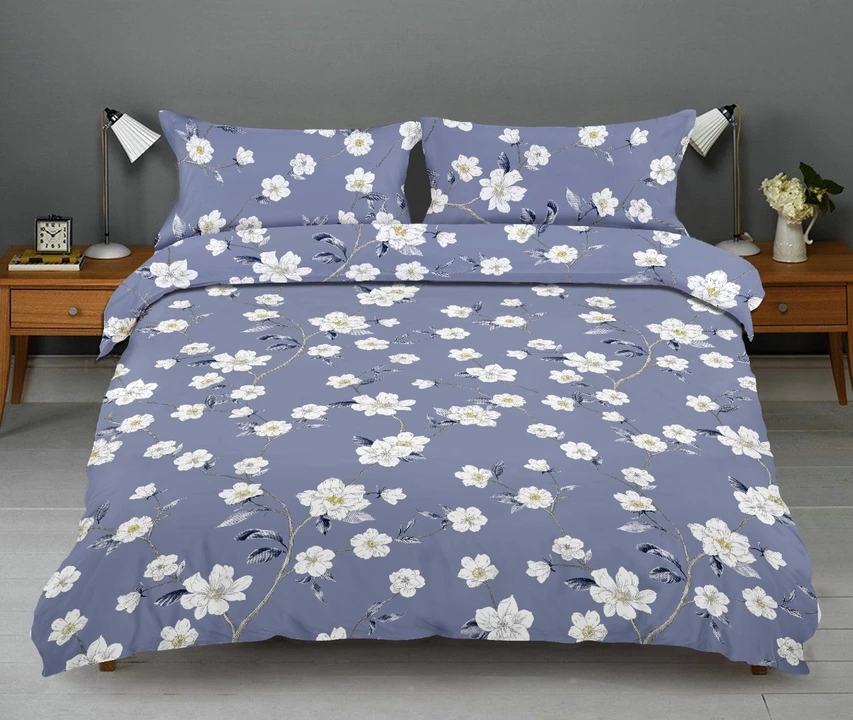 Life Style- 100% Cotton Printed Bedsheet Set in Double Size uploaded by Jindal Texofab Limited on 11/30/2022