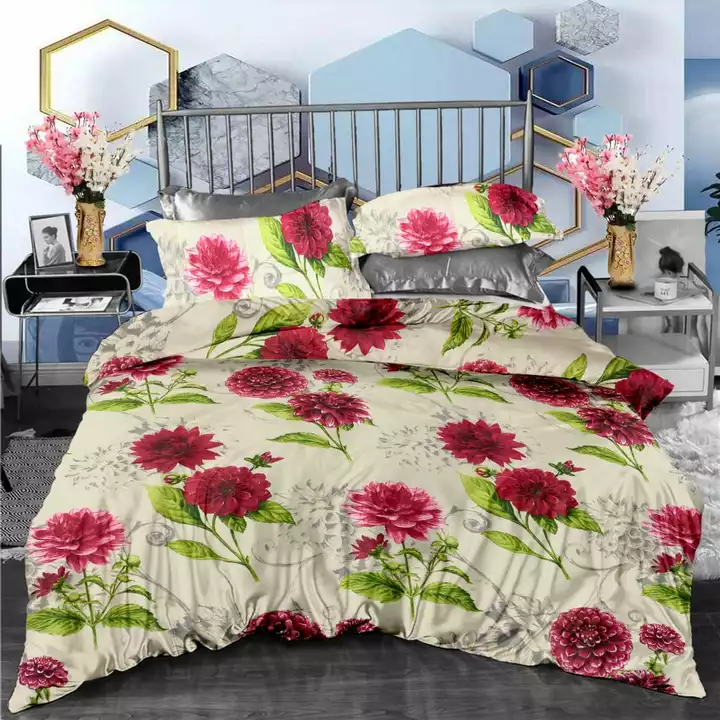 Life Style- 100% Cotton Printed Bedsheet Set in Double Size uploaded by Jindal Texofab Limited on 11/30/2022