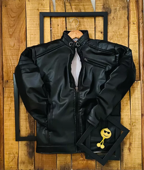 Men leather jacket  uploaded by Hmcreation on 11/30/2022