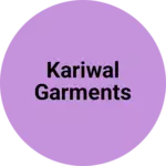 Business logo of Kariwal Garments