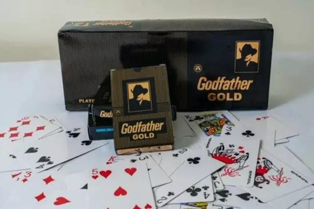 Godfather gold playing card ( 12 pc box) rate  uploaded by KALYANI TOYS on 11/30/2022