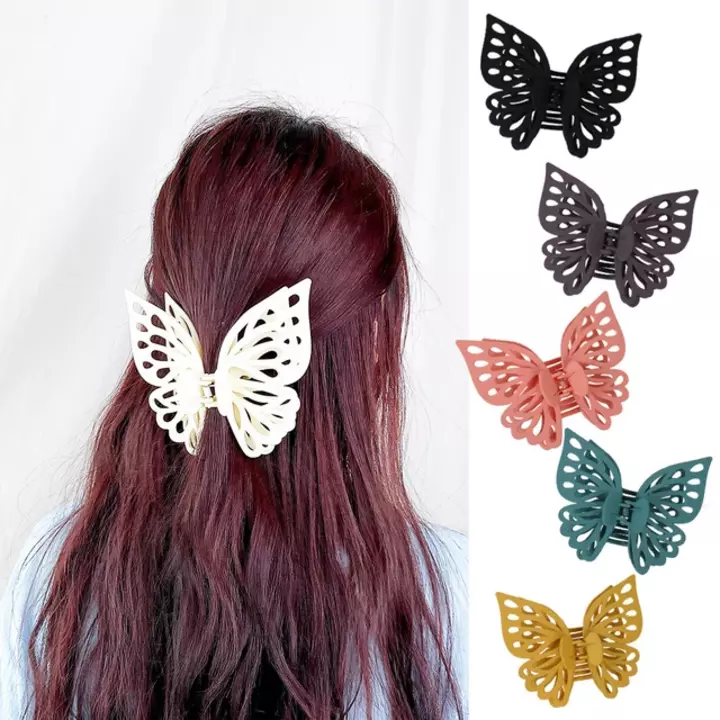 Post image I want 50+ pieces of Butterfly hair claws  at a total order value of 5000. I am looking for Butterfly hair claws . Please send me price if you have this available.