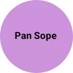 Business logo of Pan sope