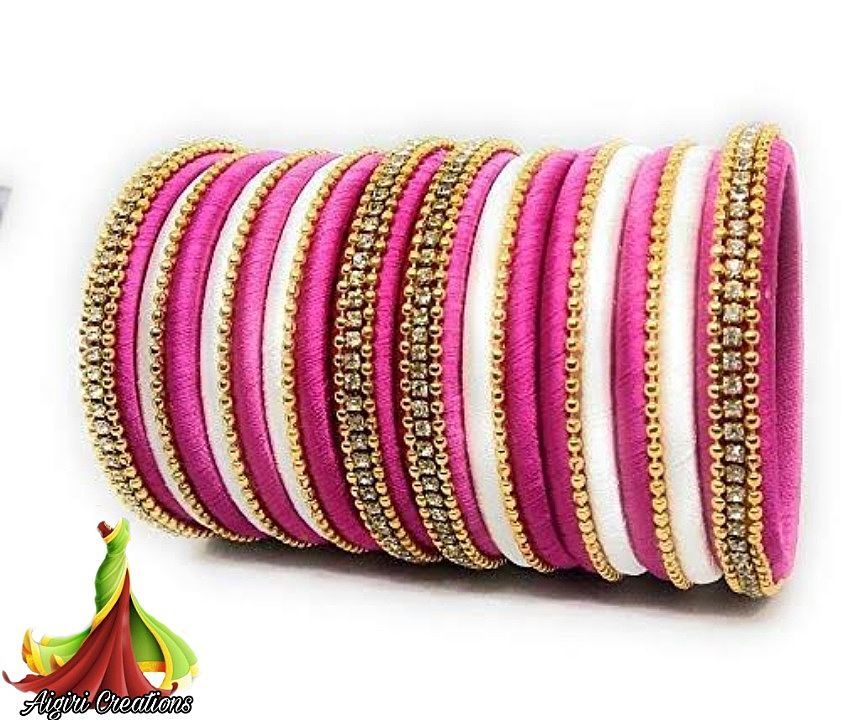 Thread bangles uploaded by Aigiri_Creations_Official on 1/27/2021