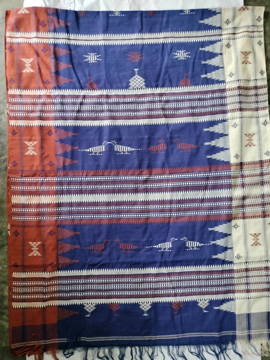 Natural Dye Handloom Weaving Kotpad Sareel uploaded by business on 11/30/2022