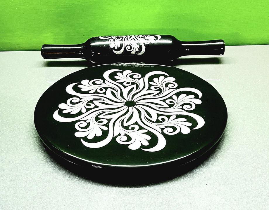Decorative Royal Chakla Belan Set of Marble, Dia 10 Inch uploaded by business on 11/30/2022