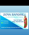 Business logo of Zoya bhandej