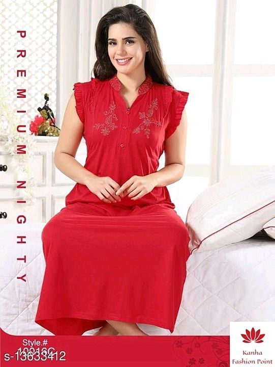 Divine Stylish Women Nightdresses

Fabric: Hosiery
Multipack: 1
Sizes: 
XL (Bust Size: 42 in, Length uploaded by business on 1/27/2021