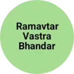 Business logo of Ramavtar vastra bhandar