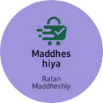Business logo of Maddheshiya vastralya