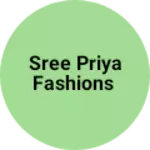 Business logo of Sree priya fashions