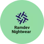 Business logo of Ramdev nightwear