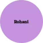 Business logo of Rohani