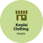 Business logo of Kwplai Clothing