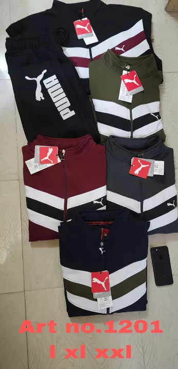 Puma track suits  uploaded by Parkline clothing Pvt Ltd  on 12/1/2022