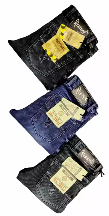 Mens jeans available. Fabric knit and cotton. 
Size 28 to 36 uploaded by business on 12/1/2022