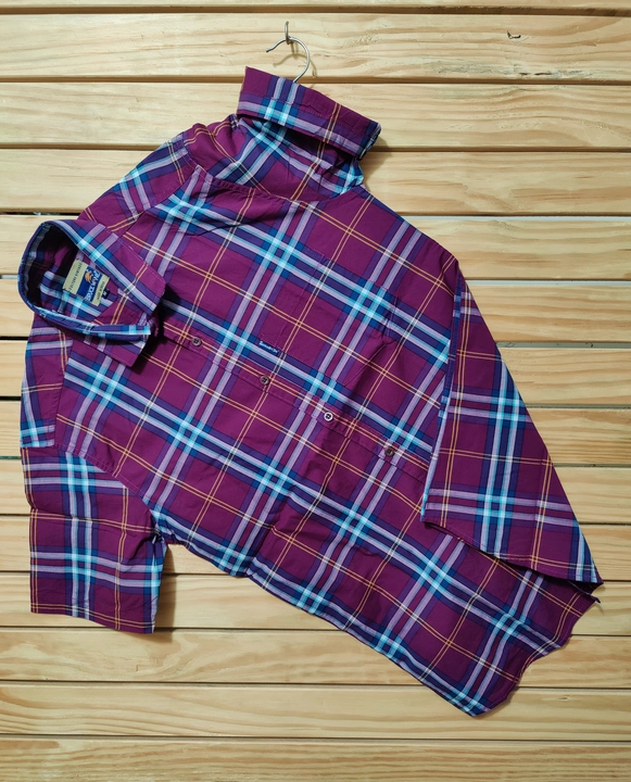 Product image with price: Rs. 270, ID: men-s-chex-half-sleeves-shirt-41d36e81