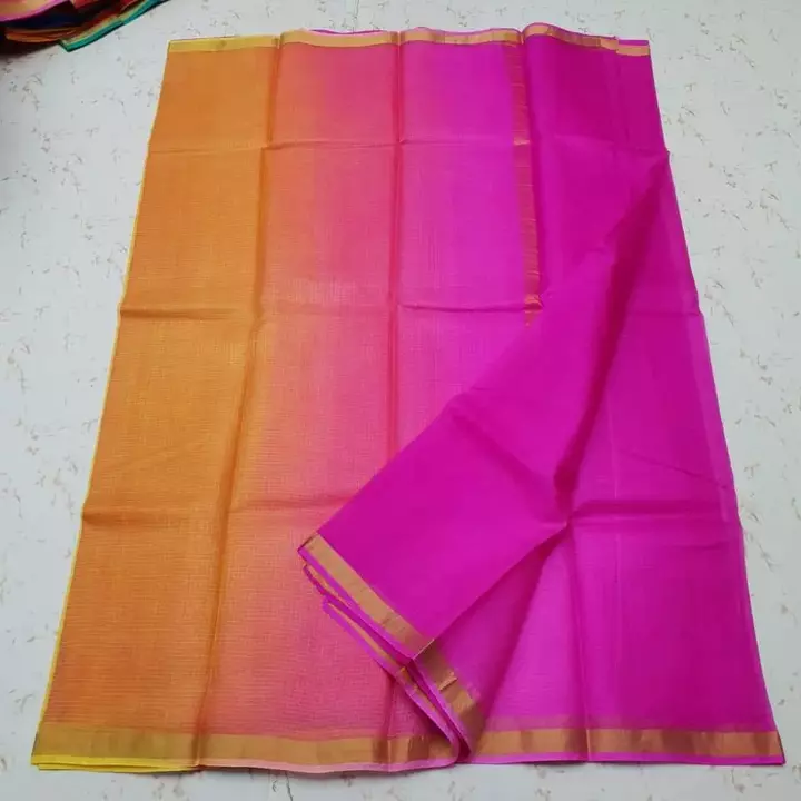 Pure cotton Kota double shed saree with blouse  uploaded by Kota saree & dress material  on 12/1/2022