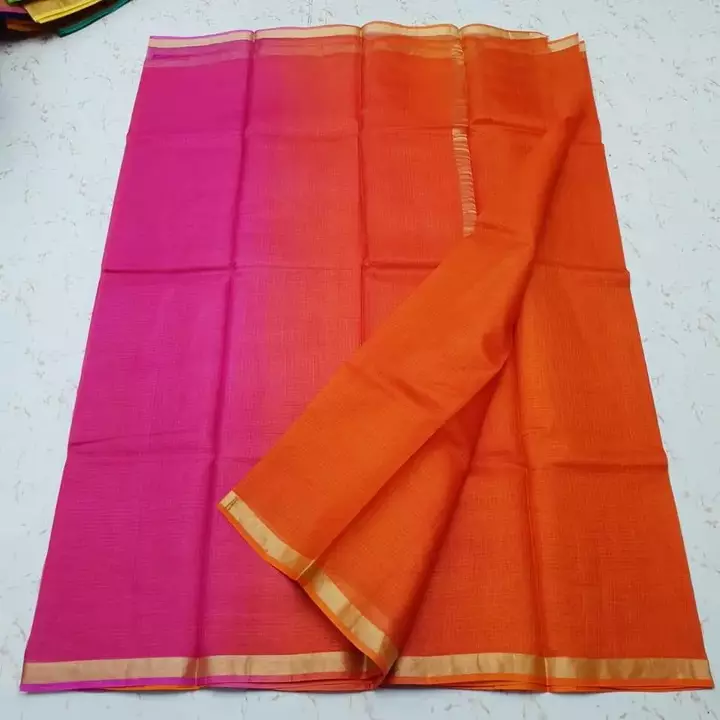 Pure cotton Kota double shed saree with blouse  uploaded by business on 12/1/2022
