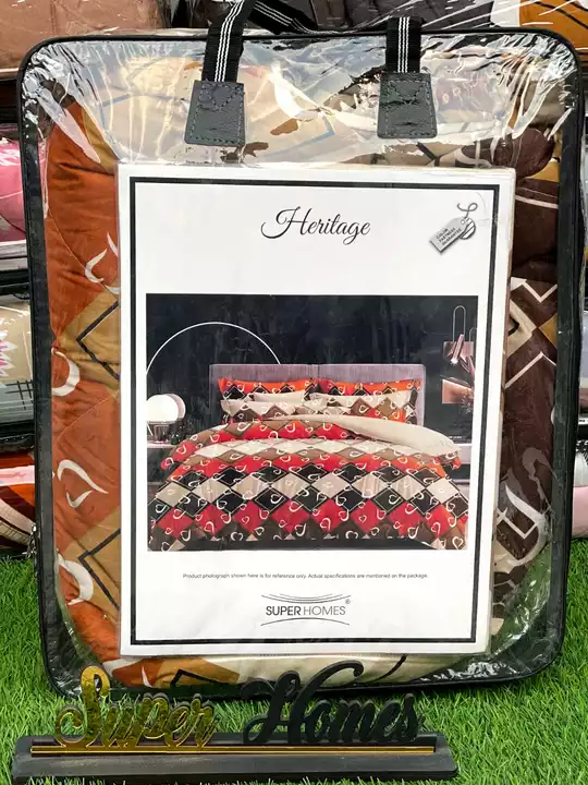 Heritage Double Bed Comforter Set uploaded by Maina Textiles on 12/1/2022