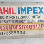 Business logo of Sahil impex