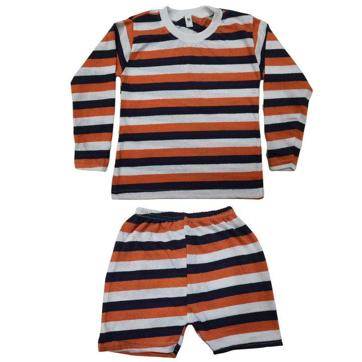 Trendy Striped Boys Clothing combo Set soft fine fabric Cotton uploaded by Chennai Exporters on 12/1/2022