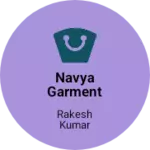 Business logo of Navya garment